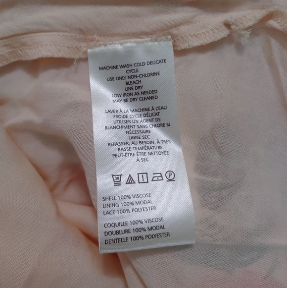 Anthropologie Sleeveless V-Neck Lace Slip Midi Dress - Picture 9 of 11